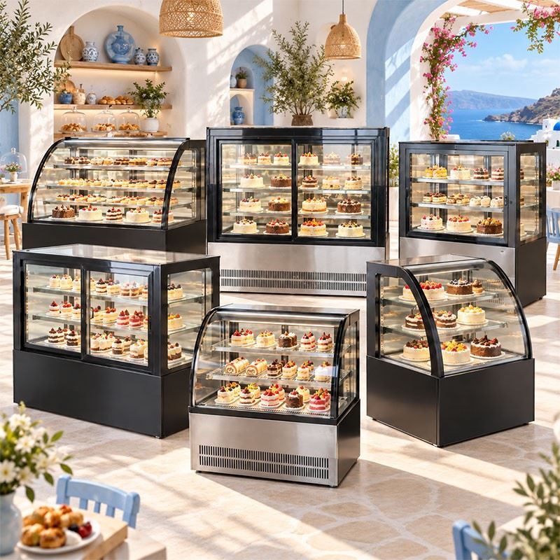Stainless Steel Cake Display Cabinet factory